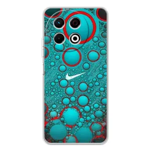 Силіконовый Чохол на TECNO Spark 30 Pro з картинкою НАЙК (Найк зелений)