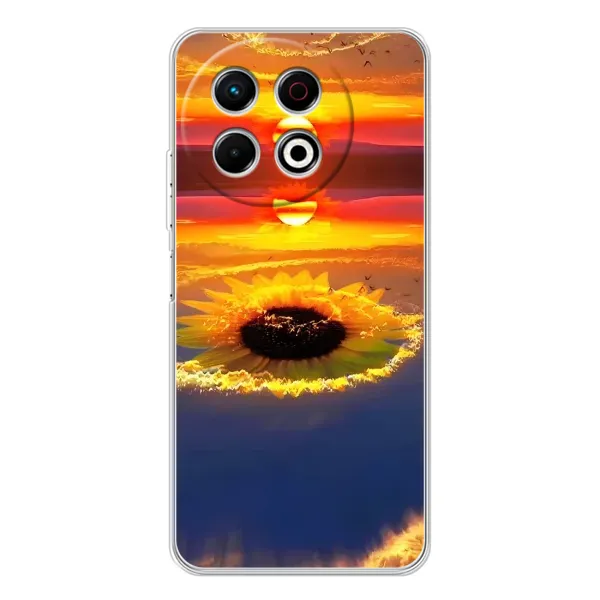 Чехол с рисунком «Небо подсолнух» для TECNO Spark 30 Pro Чехол с рисунком «Небо подсолнух» для TECNO Spark 30 Pro