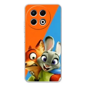 Чохли ЗООТРОПОЛІС для TECNO Spark 30 Pro (Нік і Хопс)