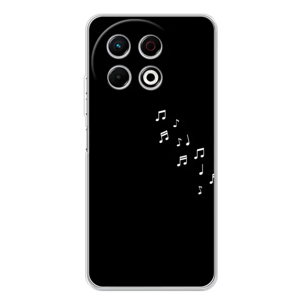 Чехол с рисунком «Ноты» для TECNO Spark 30 Pro Чехол с рисунком «Ноты» для TECNO Spark 30 Pro