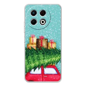 Чехол Новогодняя Елка на TECNO Spark 30 Pro (Новогодние подарки)