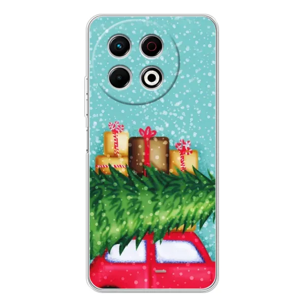 Чехол с рисунком «Новогодние подарки» для TECNO Spark 30 Pro Чехол с рисунком «Новогодние подарки» для TECNO Spark 30 Pro