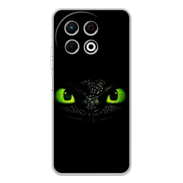 Чехол с рисунком «Глаза Беззубика» для TECNO Spark 30 Pro Чехол с рисунком «Глаза Беззубика» для TECNO Spark 30 Pro
