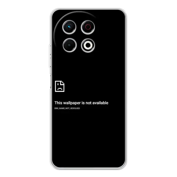 Чехол с рисунком «Ошибка» для TECNO Spark 30 Pro Чехол с рисунком «Ошибка» для TECNO Spark 30 Pro