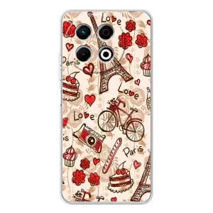 Чохол Ейфелева Вежа на TECNO Spark 30 Pro (Париж мрія)