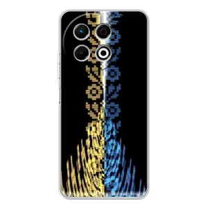 Силіконовый Чохол на TECNO Spark 30 Pro (Патріотична вишиванка)