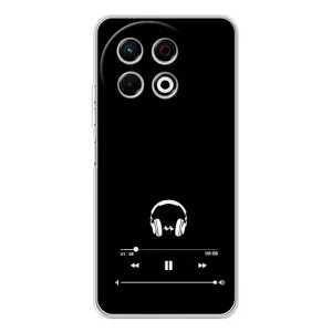 Чохол з картинками на чорному фоні для TECNO Spark 30 Pro