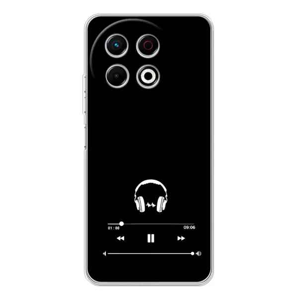 Чехол с рисунком «Плеер» для TECNO Spark 30 Pro Чехол с рисунком «Плеер» для TECNO Spark 30 Pro