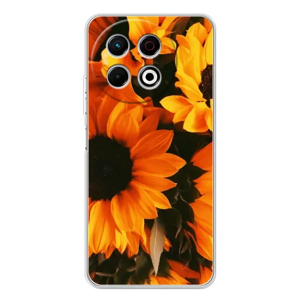 Чехол с рисунком «подсолнухи» для TECNO Spark 30 Pro Чехол с рисунком «подсолнухи» для TECNO Spark 30 Pro