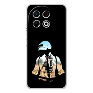 Чохол з картинкою "Герой Pubg" на TECNO Spark 30 Pro (Пубг мен)
