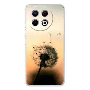 Силіконовий Чохол з кульбабками на TECNO Spark 30 Pro (Роздмухана кульбабка)