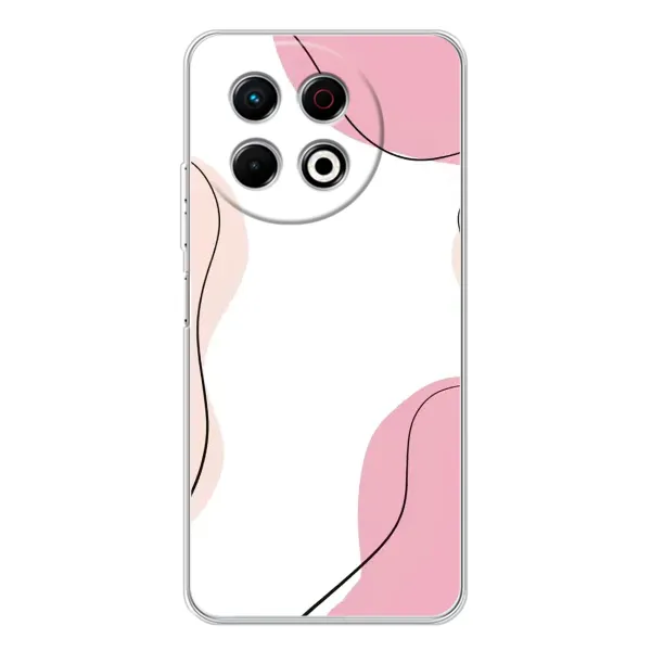 Чехол с рисунком «Розовый фон» для TECNO Spark 30 Pro Чехол с рисунком «Розовый фон» для TECNO Spark 30 Pro