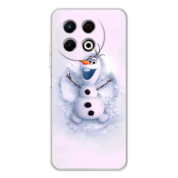 Чехол с рисунком «Снеговик Олов» для TECNO Spark 30 Pro Чехол с рисунком «Снеговик Олов» для TECNO Spark 30 Pro
