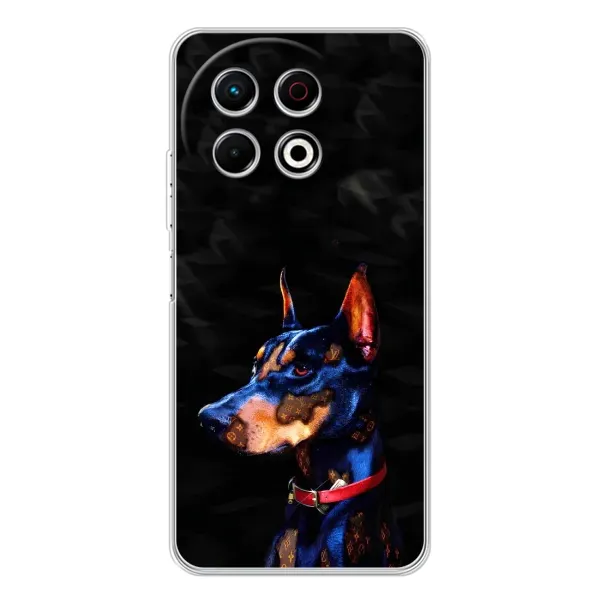 Чехол с рисунком «Собака Мопс» для TECNO Spark 30 Pro Чехол с рисунком «Собака Мопс» для TECNO Spark 30 Pro