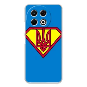 Чехол с картинкой (Патриотический ГЕРБ) на TECNO Spark 30 Pro (Super - Герб)