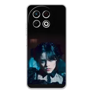 Чехлы с принтом Уэнсдей на TECNO Spark 30 Pro (Танец Уэнсдей)
