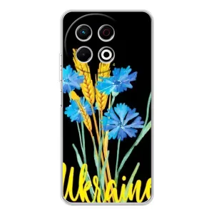 Чохол на TECNO Spark 30 Pro (Український дизайн) (Україна в квітах)