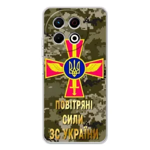 Чохли на військову тематику для TECNO Spark 30 Pro (ПС ЗСУ)