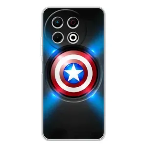 Чохол с Щітом Капітана Америки на TECNO Spark 30 Pro (Яскраий Щит Капітана)