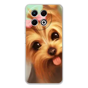 Чохол (ТПУ) Милі песики для TECNO Spark 30 Pro (Йоркширський тер'єр)