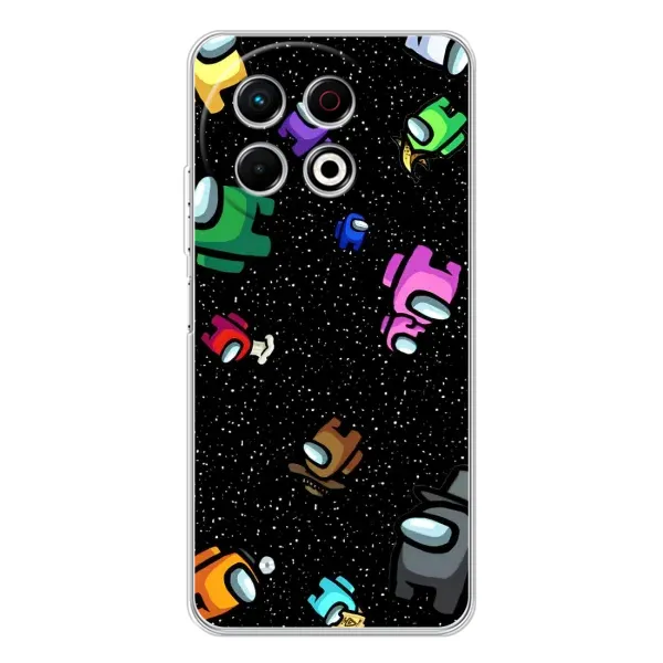 Чехол с рисунком «За бортом» для TECNO Spark 30 Pro Чехол с рисунком «За бортом» для TECNO Spark 30 Pro
