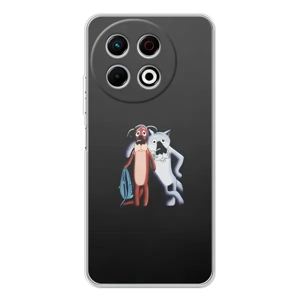 Чехол с рисунком «Шо, опять» для TECNO Spark 30 Pro