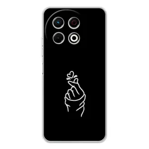 Чехлы (Знак сердечка) на TECNO Spark 30 Pro (Знак Сердечка)