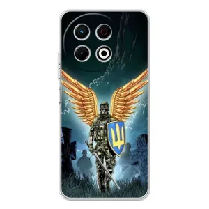Патріотичний Чохол для TECNO Spark 30 Pro (ЗСУ з крильми)