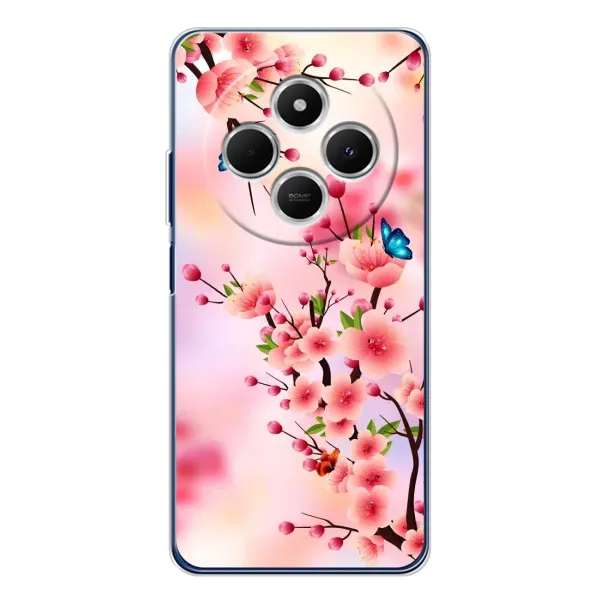 Чехол с рисунком «Бабочки на сакуре» для TECNO Spark 30 Чехол с рисунком «Бабочки на сакуре» для TECNO Spark 30