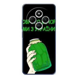 Чехол на Tecno Spark 30 Украинский дизайн (Банка, Доброго вечора)