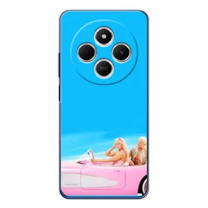 Силіконовый Чохол Барбі фільм на Tecno Spark 30 (Барбі і Кен)