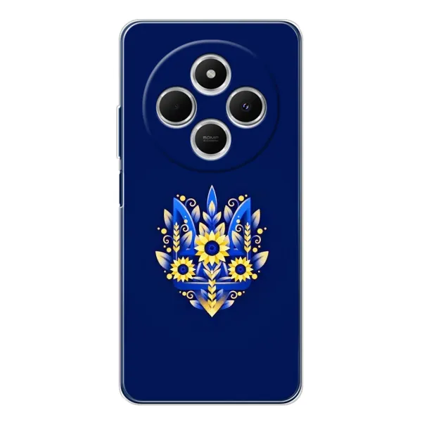 Чехол с рисунком «Цветущий Герб» для TECNO Spark 30 Чехол с рисунком «Цветущий Герб» для TECNO Spark 30