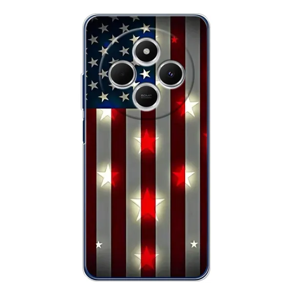 Чехол с рисунком «Флаг США 2» для TECNO Spark 30 Чехол с рисунком «Флаг США 2» для TECNO Spark 30