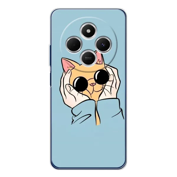 Чехол с рисунком «КОТИК в очках» для TECNO Spark 30 Чехол с рисунком «КОТИК в очках» для TECNO Spark 30