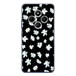 Чехол с ромашками на Tecno Spark 30 (Маленькие ромашки)