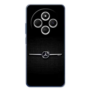Силиконовый бампер с картинкой машины на Tecno Spark 30 (Mercedes)