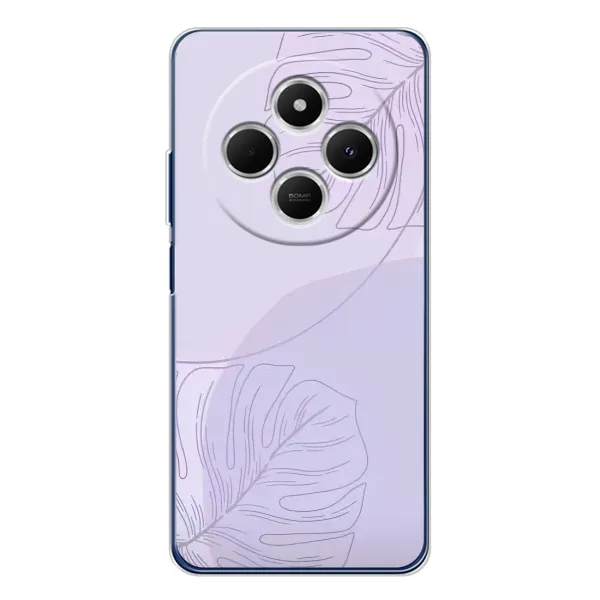 Чехол с рисунком «Монстера фиолетовая» для TECNO Spark 30 Чехол с рисунком «Монстера фиолетовая» для TECNO Spark 30