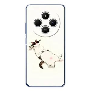 Чехол на тематику: Коты для TECNO Spark 30 (Отдых)