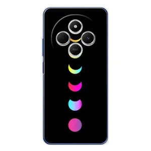 Чехол (ТПУ) с планетами на Tecno Spark 30 (Полнолуние)