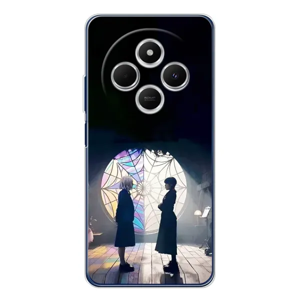 Чехол с рисунком «Уэнсдей и Энди» для TECNO Spark 30 Чехол с рисунком «Уэнсдей и Энди» для TECNO Spark 30