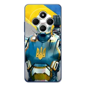 Аксессуар Силиконовый Чехол на Tecno Spark 30 (Я-Украина)
