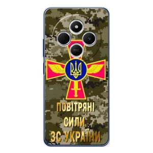 Чехлы на военную тематику для Tecno Spark 30 (ВС ЗСУ)