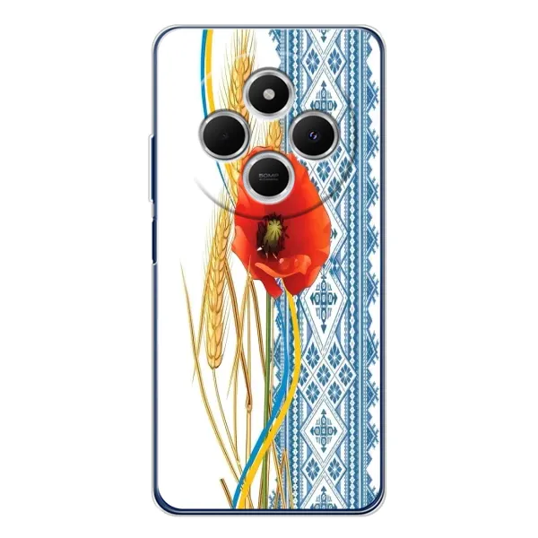 Чехол с рисунком «Вышиванка с цветком» для TECNO Spark 30 Чехол с рисунком «Вышиванка с цветком» для TECNO Spark 30