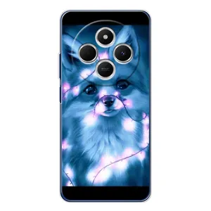 Чехол с Лисичкой для Tecno Spark 30 (Яркая Лиса)