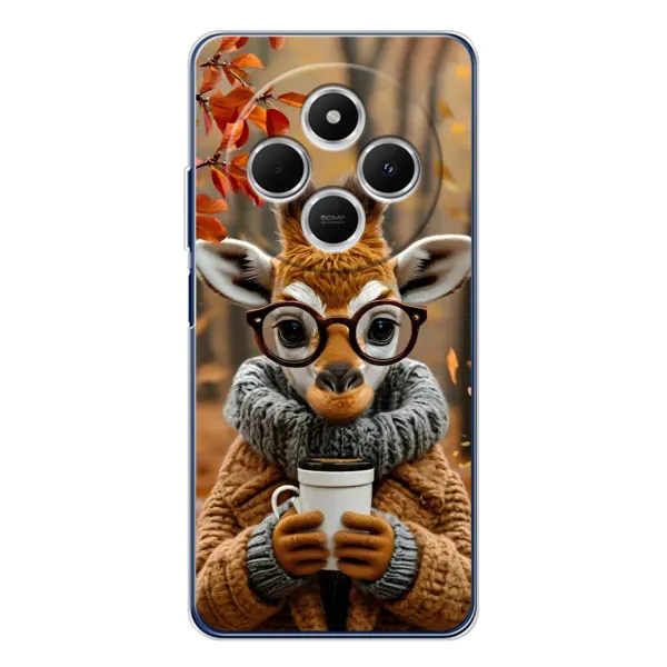Чехол с рисунком «Жираф с кофе» для TECNO Spark 30 Чехол с рисунком «Жираф с кофе» для TECNO Spark 30