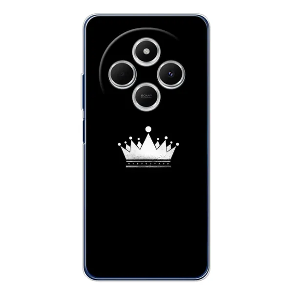 Чехол с рисунком «Белая корона» для TECNO Spark 30C Чехол с рисунком «Белая корона» для TECNO Spark 30C