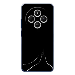 Чохол з картинками на чорному фоні для Tecno Spark 30C (Дорога)