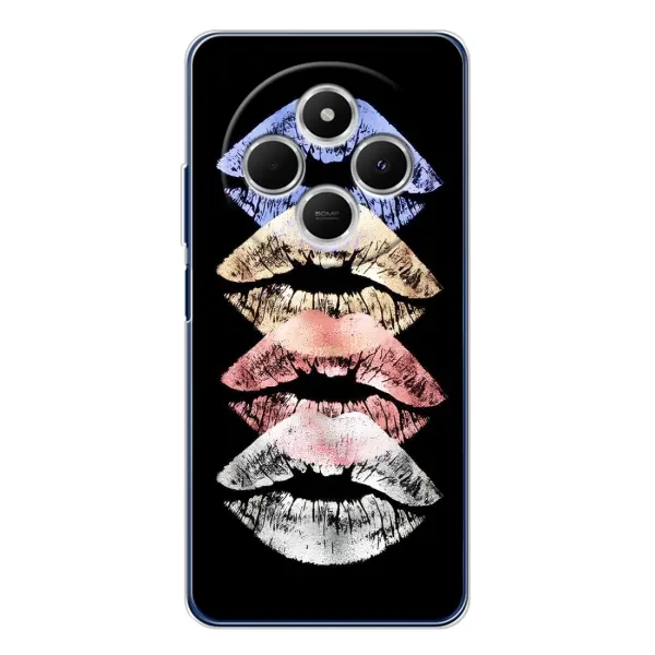 Чехол с рисунком «Губы» для TECNO Spark 30C