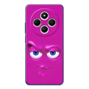 Силиконовые Чехлы (смешные стикеры) для Tecno Spark 30C (Хитрая мордочка)