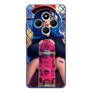 Чехол с картинкой Модные Девчонки Tecno Spark 30C (Модная девушка)